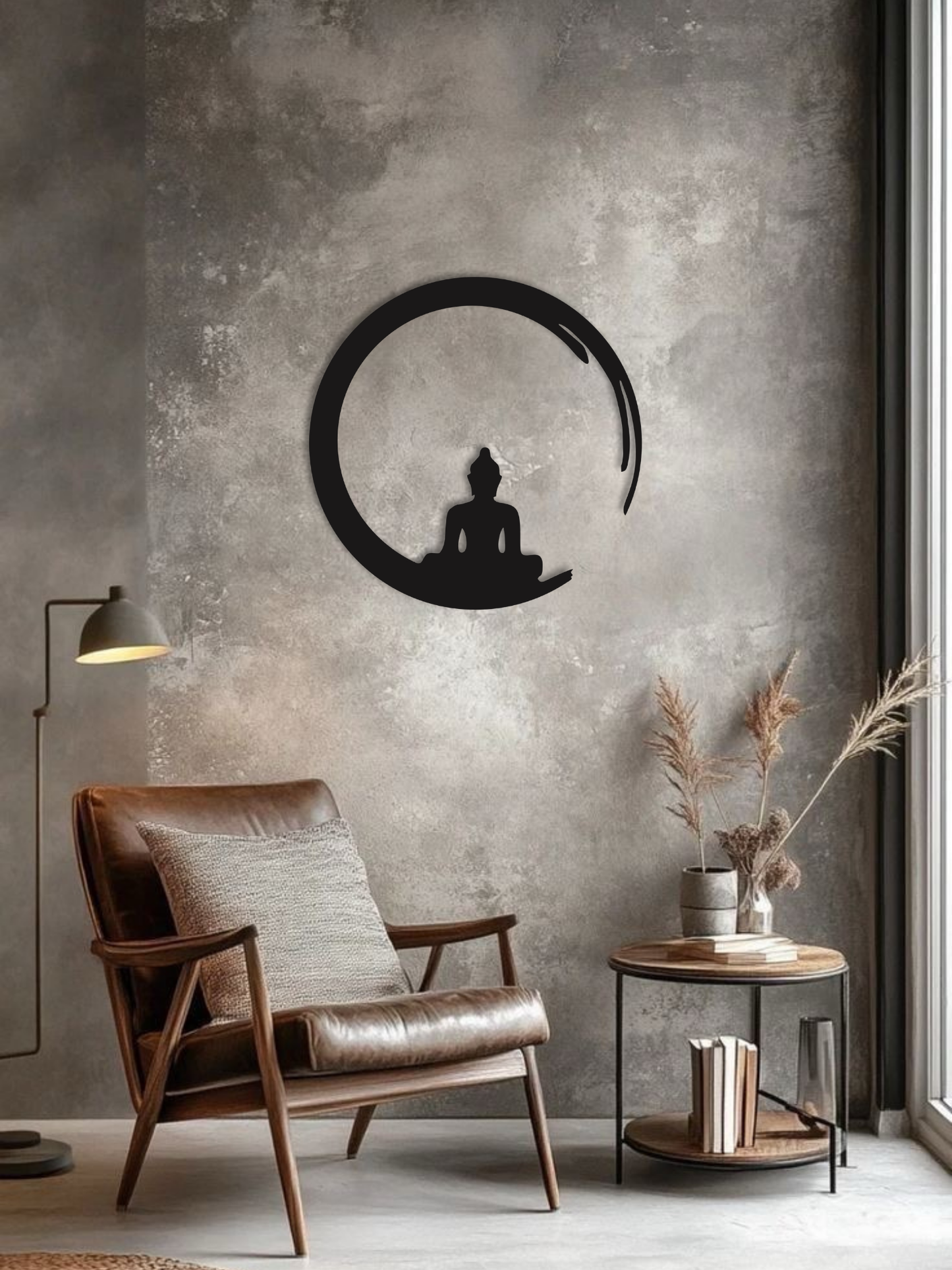 “Still Mind” Buddha Wall Art Clean Zen Aesthetic