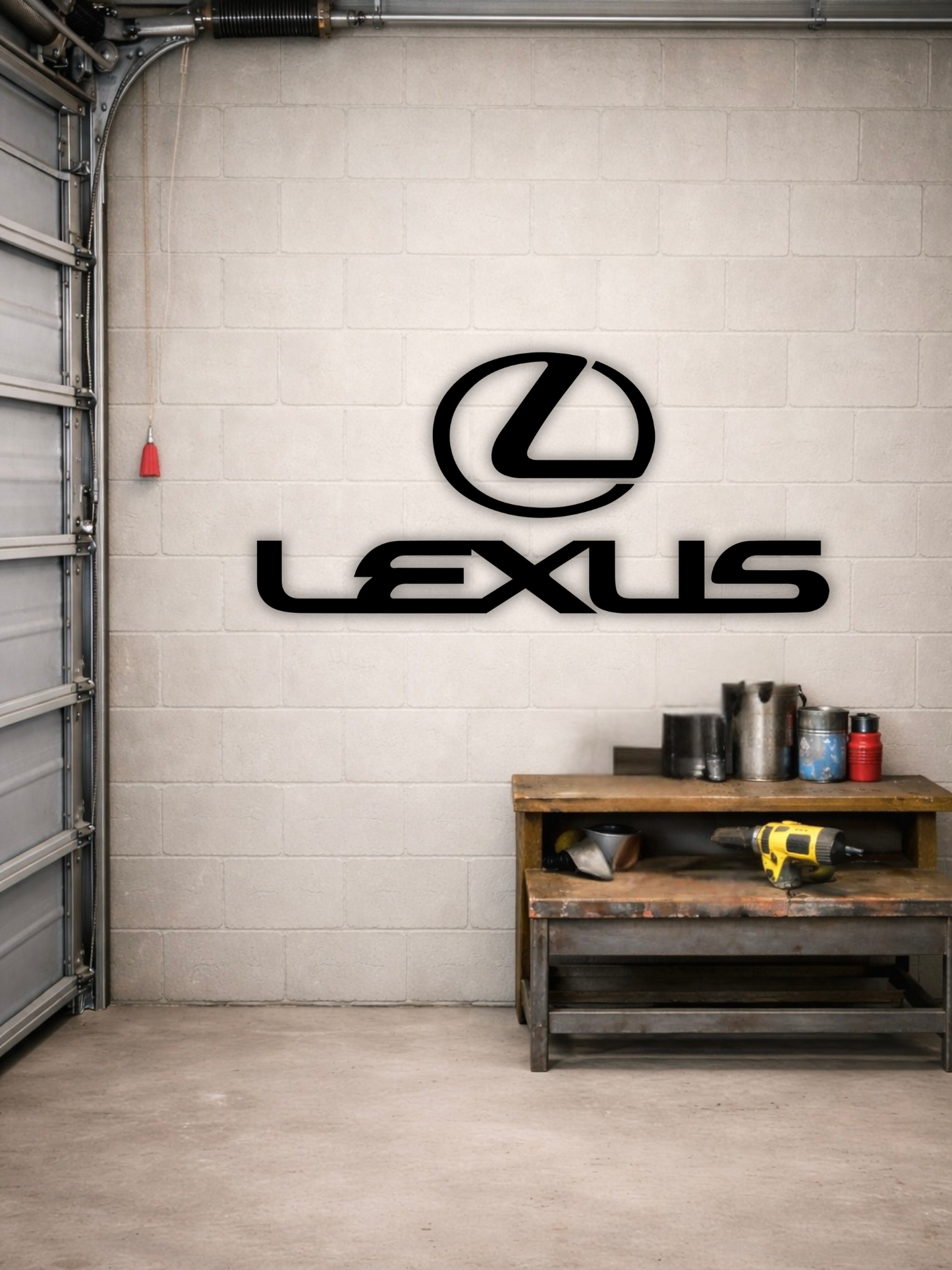 Lexus Logo Metal Wall Art