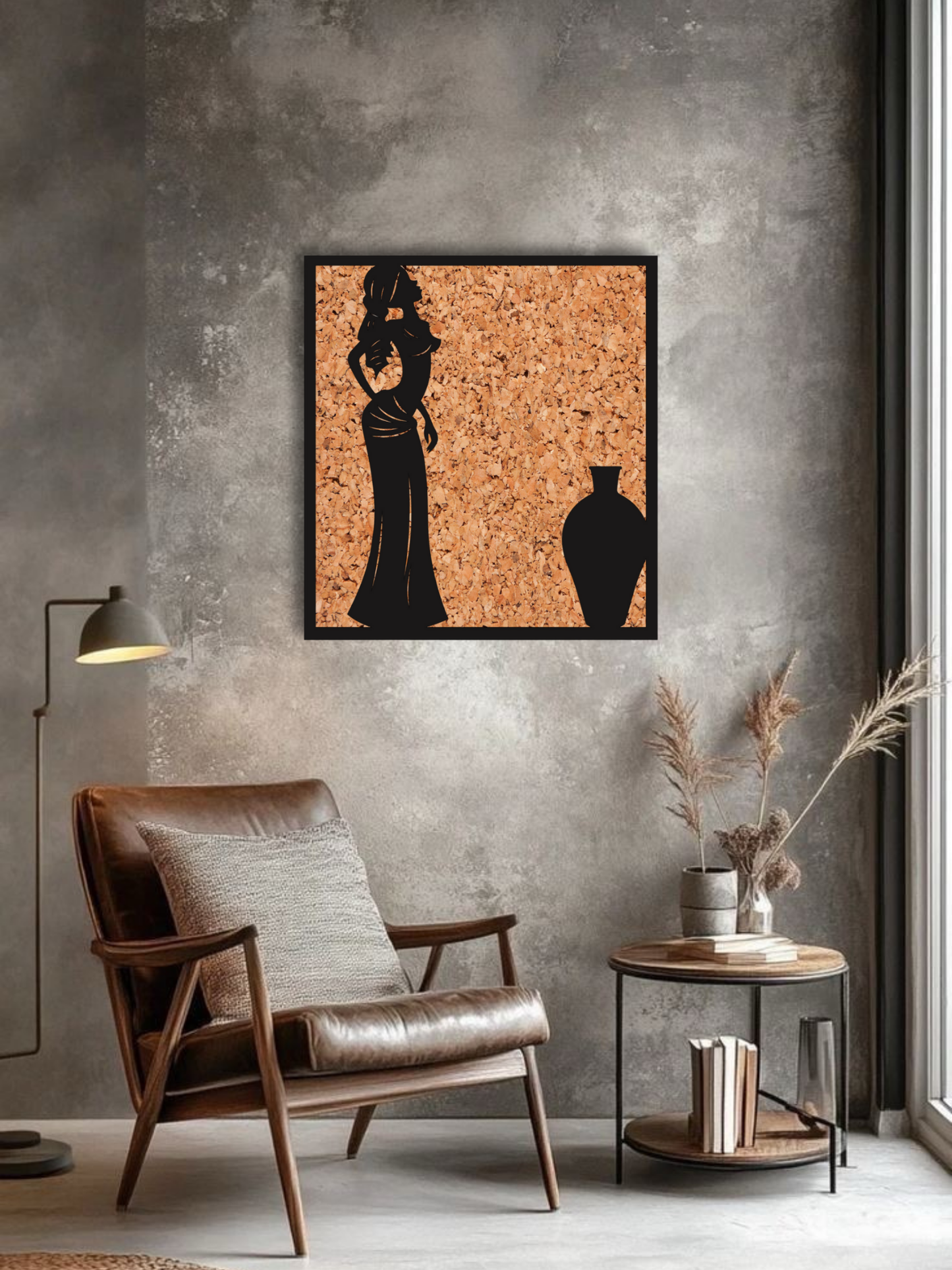 “The Silence” African Wall Art
