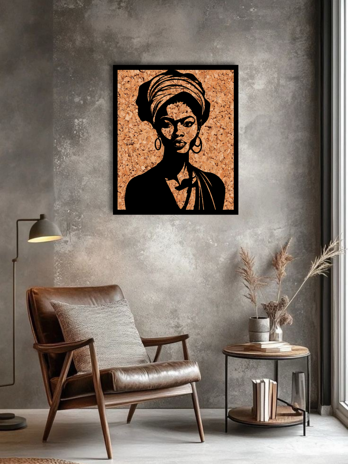 „The Grounded Queen“ African Wall Art