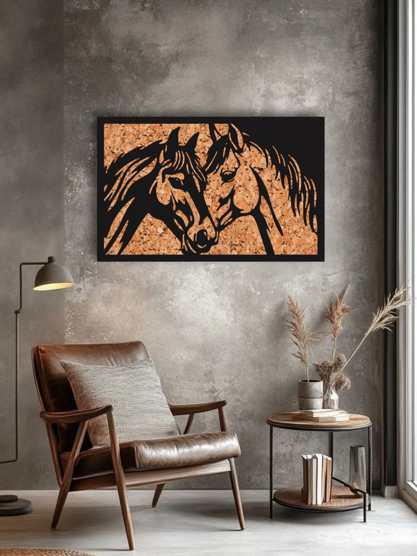 “Parallel Strength” Horses Wall Art