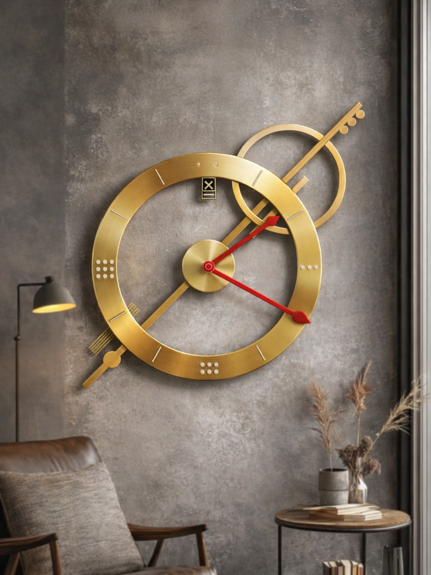 “ORBITA” Modern Metal Wall Clock