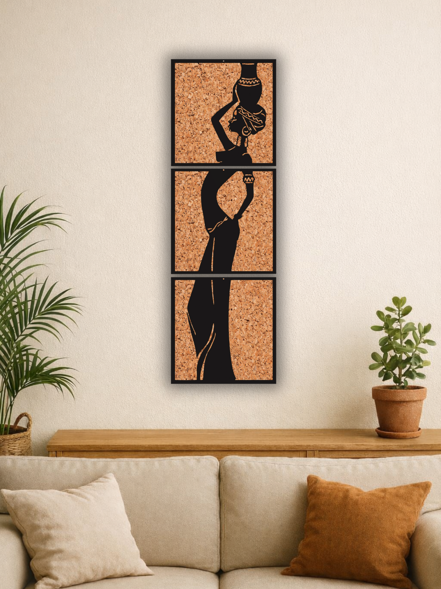 “The Carrier II” African Wall Art