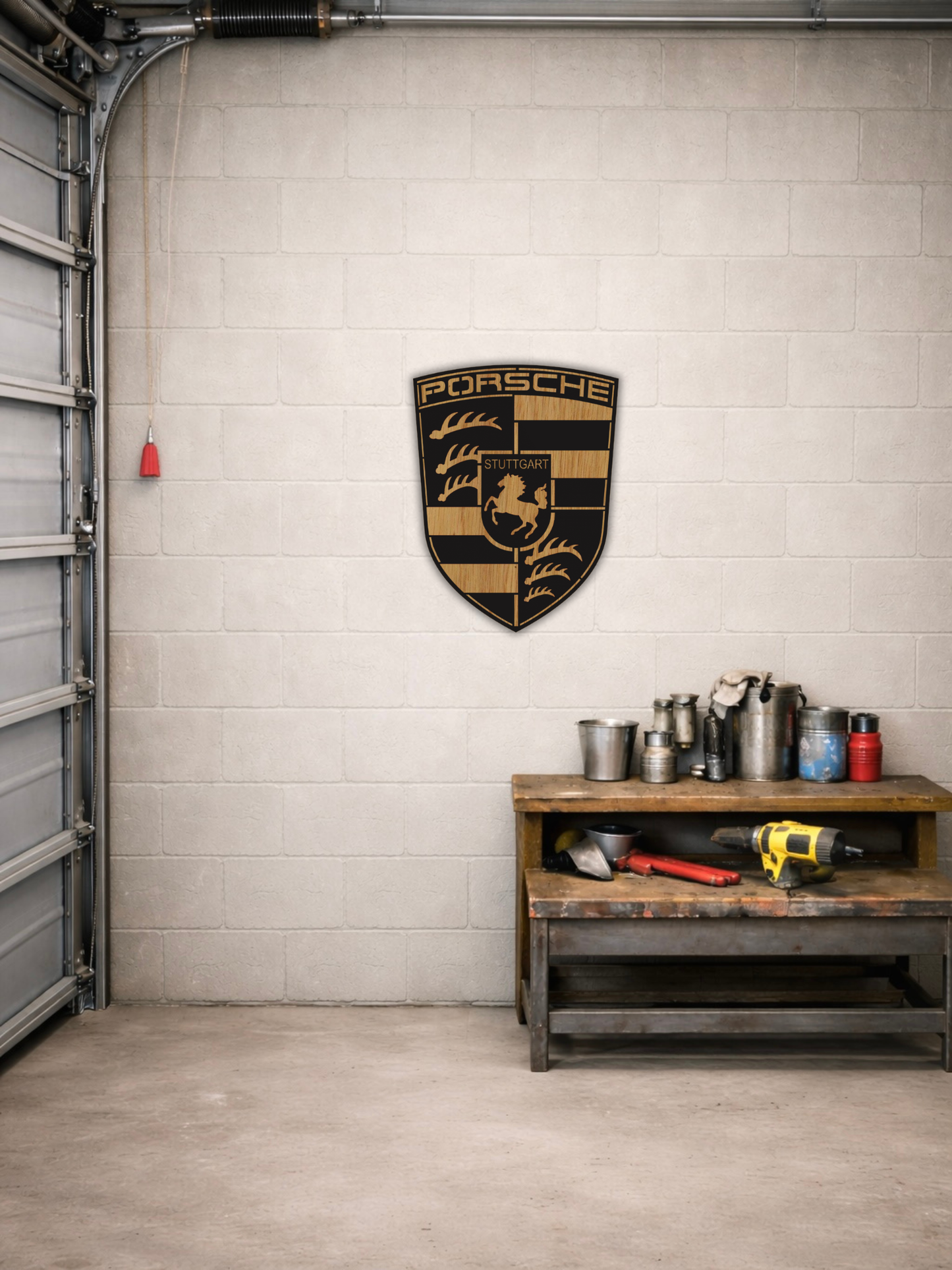 Porsche Лого Декоративно Пано