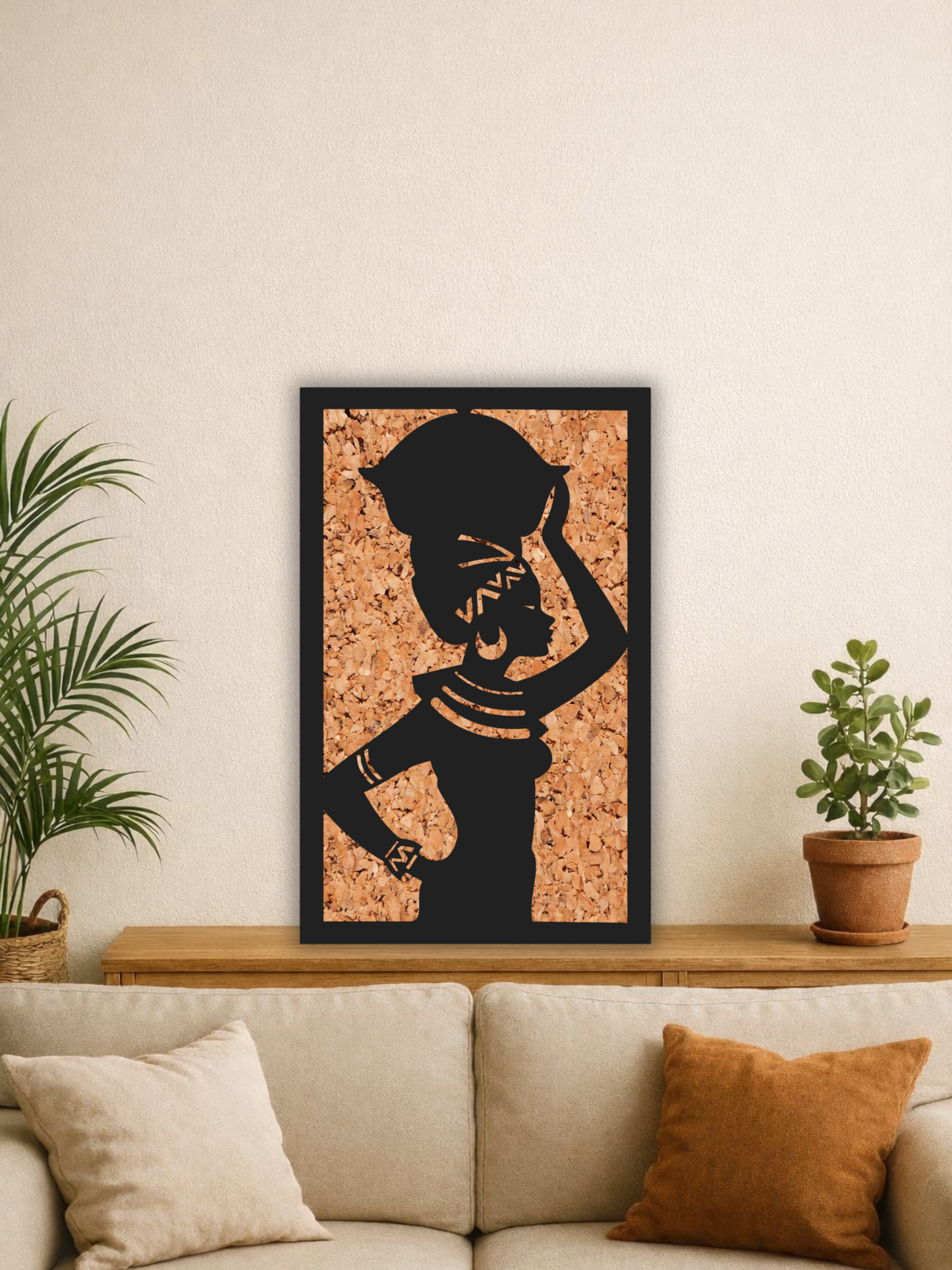 “The Bearer” African Wall Art