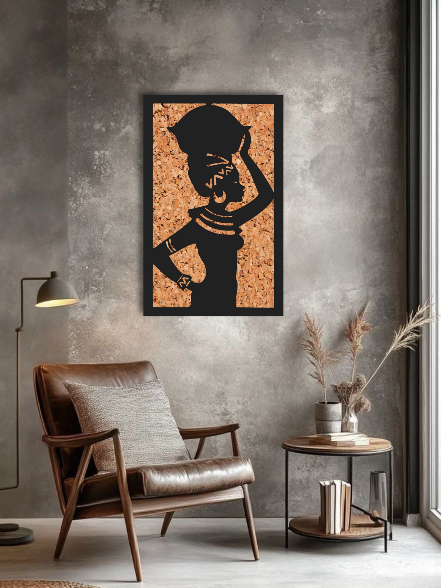 “The Bearer” African Wall Art