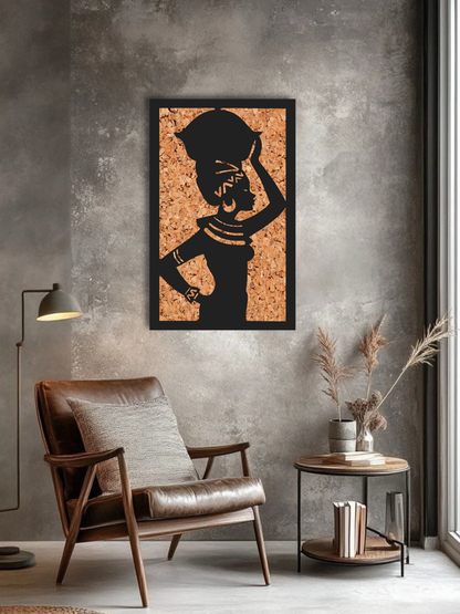 “The Bearer” African Wall Art