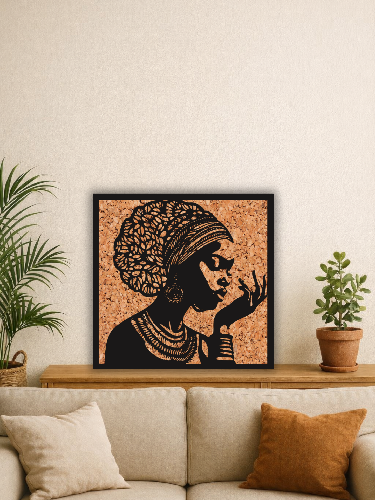 “The Whisperer” African Wall Art