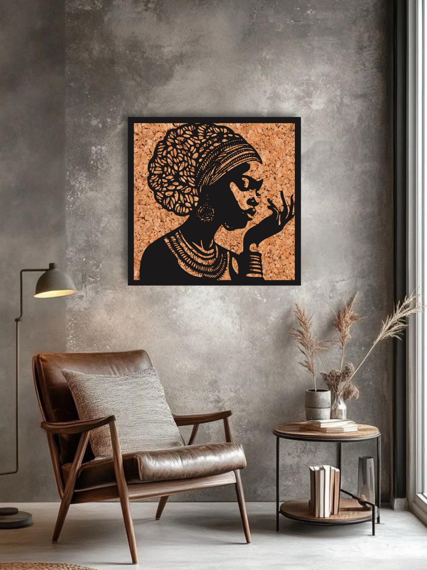 “The Whisperer” African Wall Art