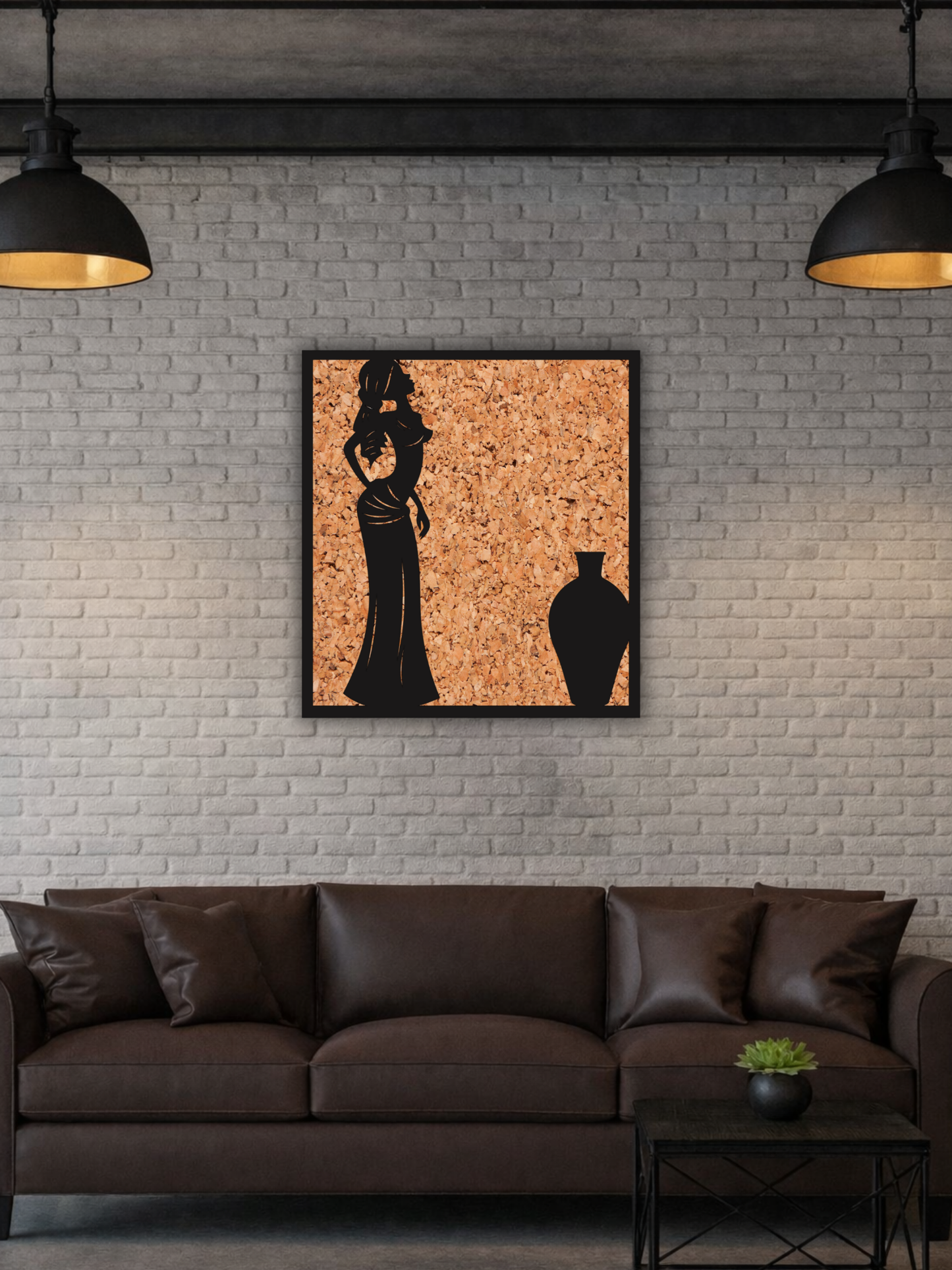 “The Silence” African Wall Art