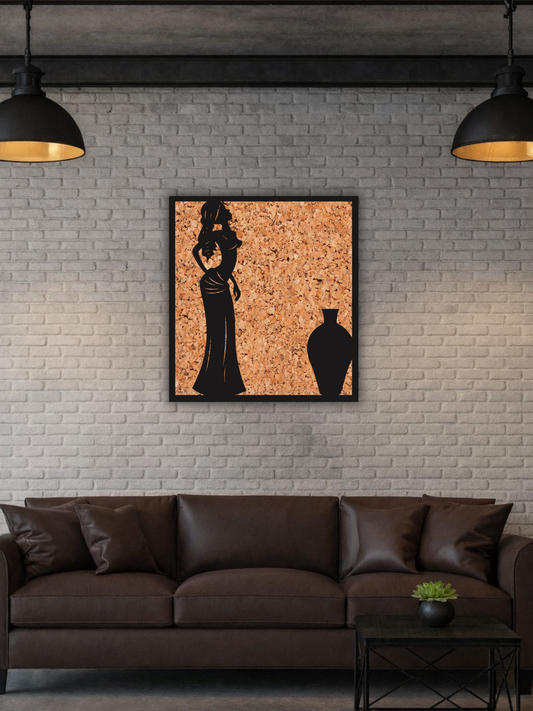 “The Silence” African Wall Art