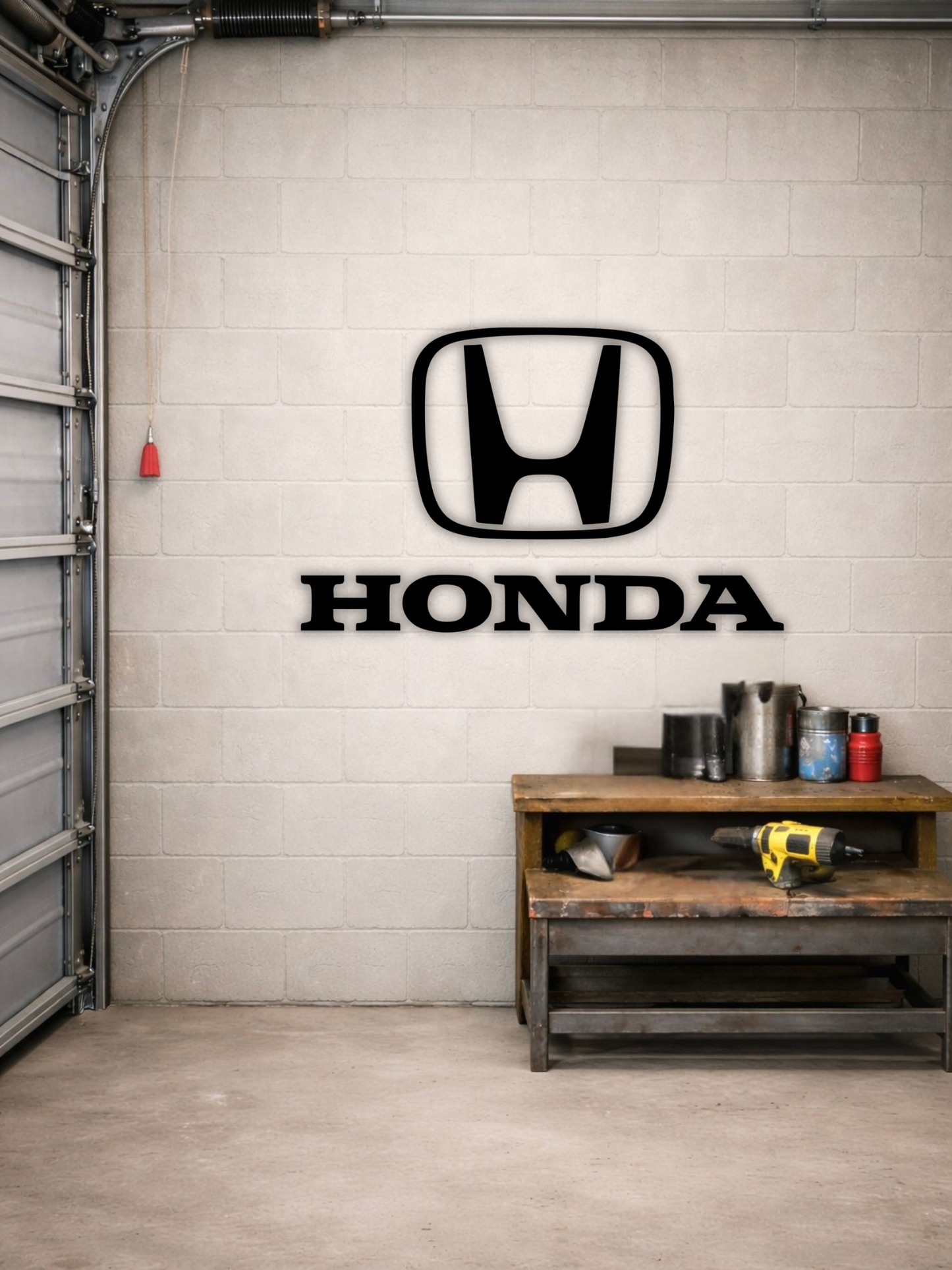 Honda Logo Metal Wall Art