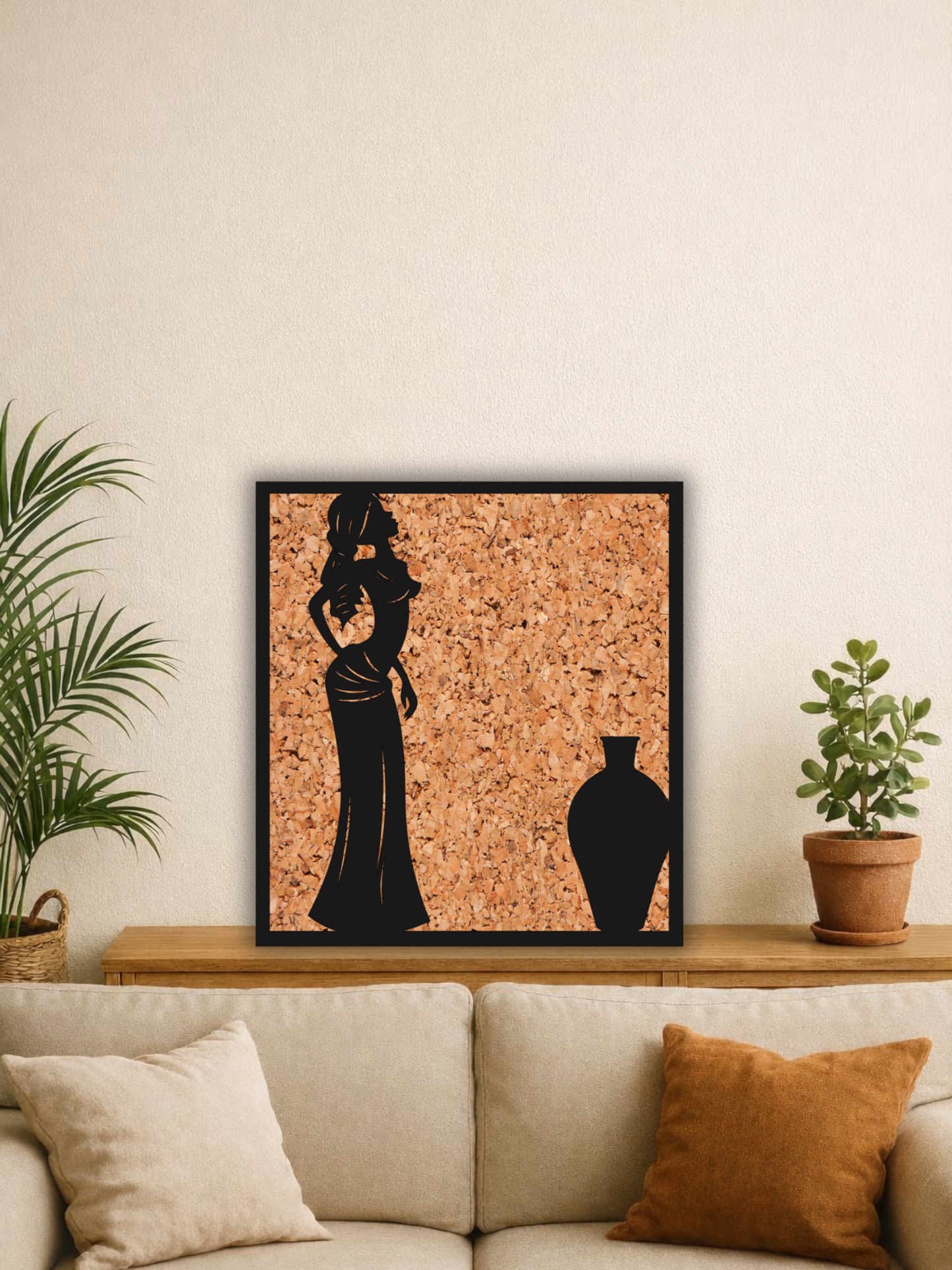 “The Silence” African Wall Art