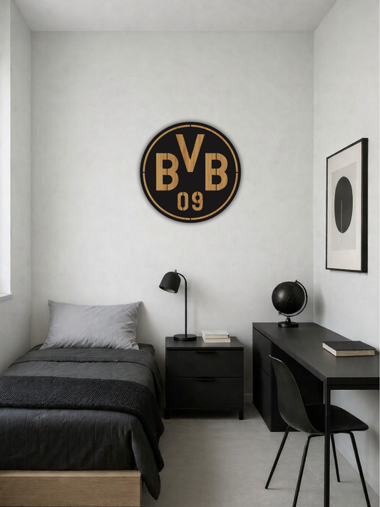 BVB Borussia Dortmund Футболна Емблема Декоративно Пано