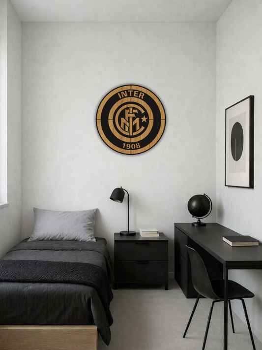 Inter Milan FC Футболна Емблема Декоративно Пано