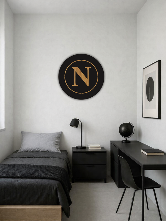 SSC Napoli Футболна Емблема Декоративно Пано