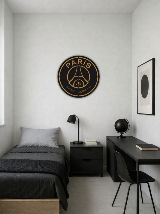 Paris Saint-Germain PSG Футболна Емблема Декоративно Пано