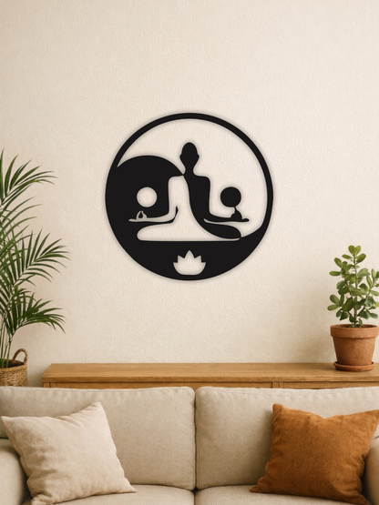 “Sacred Balance” Buddha Wall Art Clean Zen Aesthetic