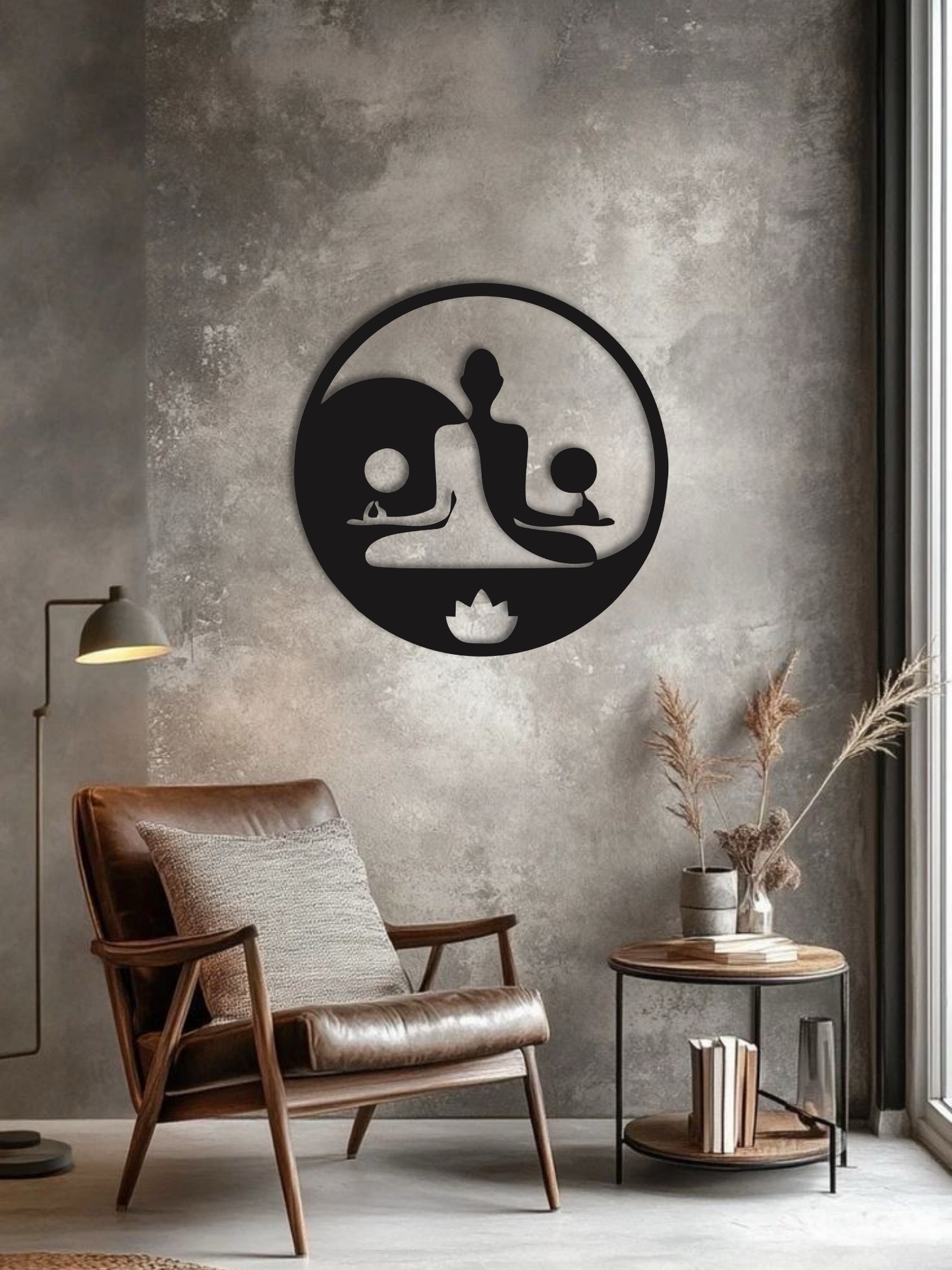 “Sacred Balance” Buddha Wall Art Clean Zen Aesthetic