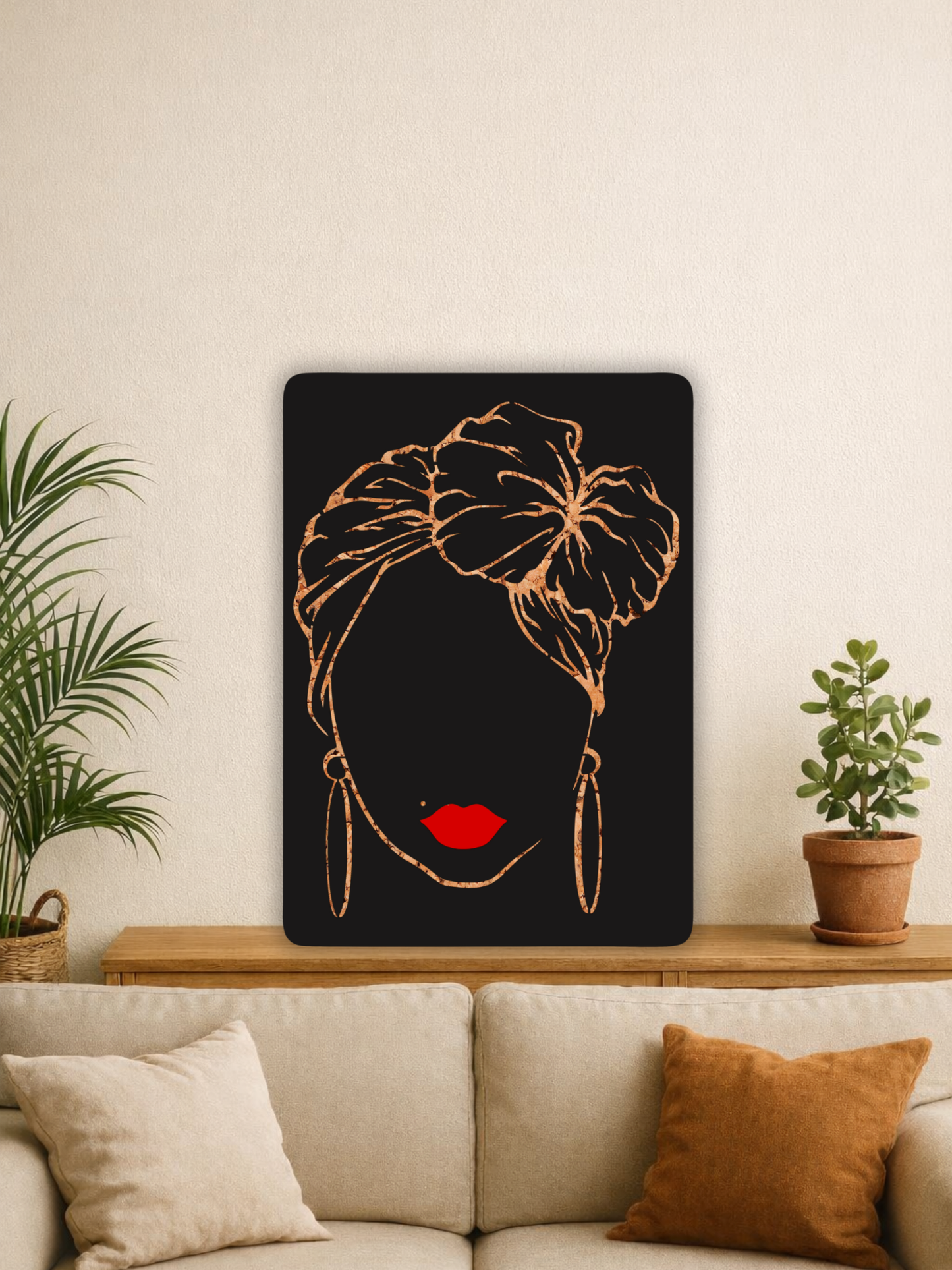 „The Mystery“ African Wall Art