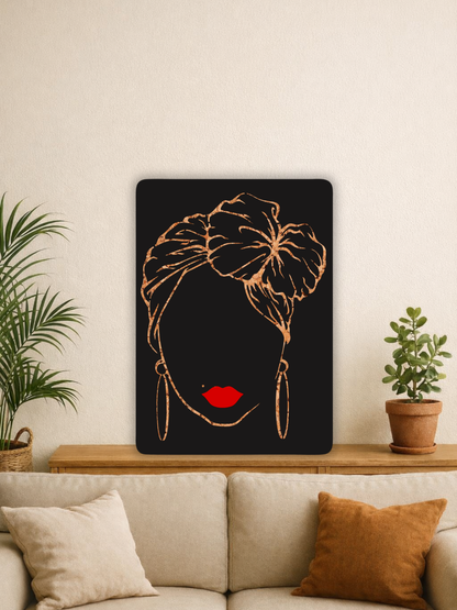 „The Mystery“ African Wall Art