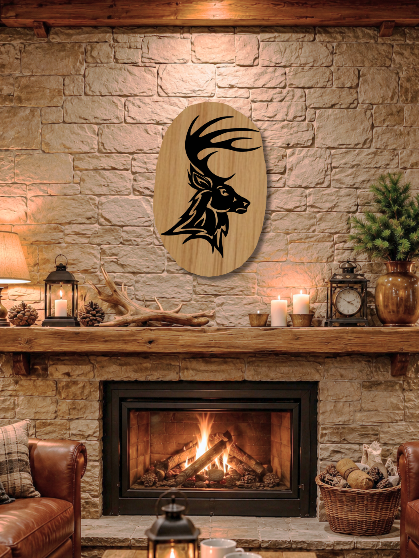 "Majestic Stag" Декоративно Пано