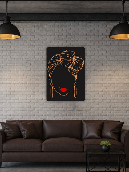 „The Mystery“ African Wall Art