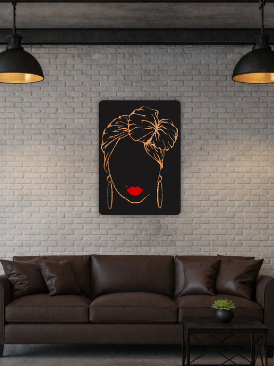 „The Mystery“ African Wall Art