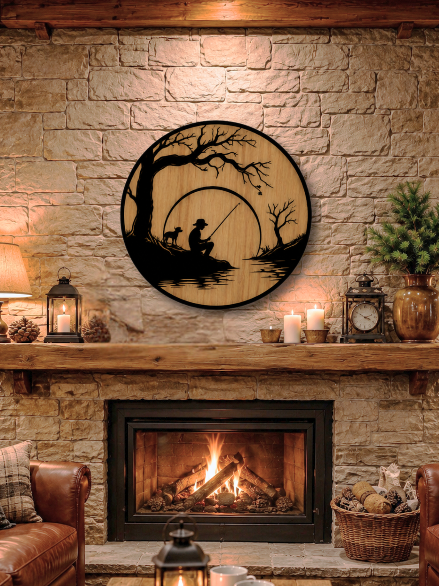 “Fisherman’s Peace” Декоративно Пано
