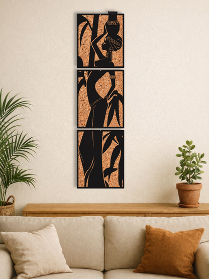 “The Carrier” African Wall Art