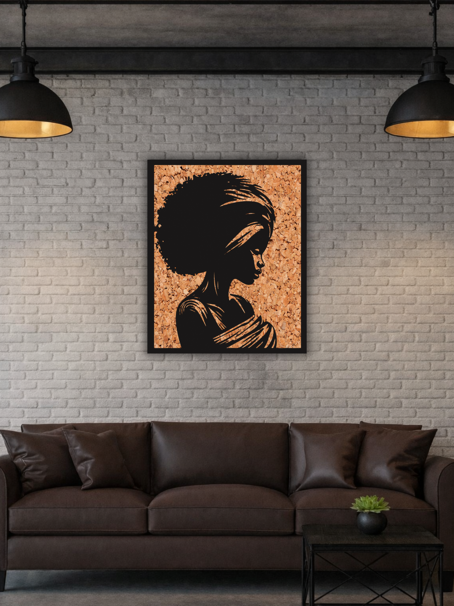 “The Reserved” African Wall Art