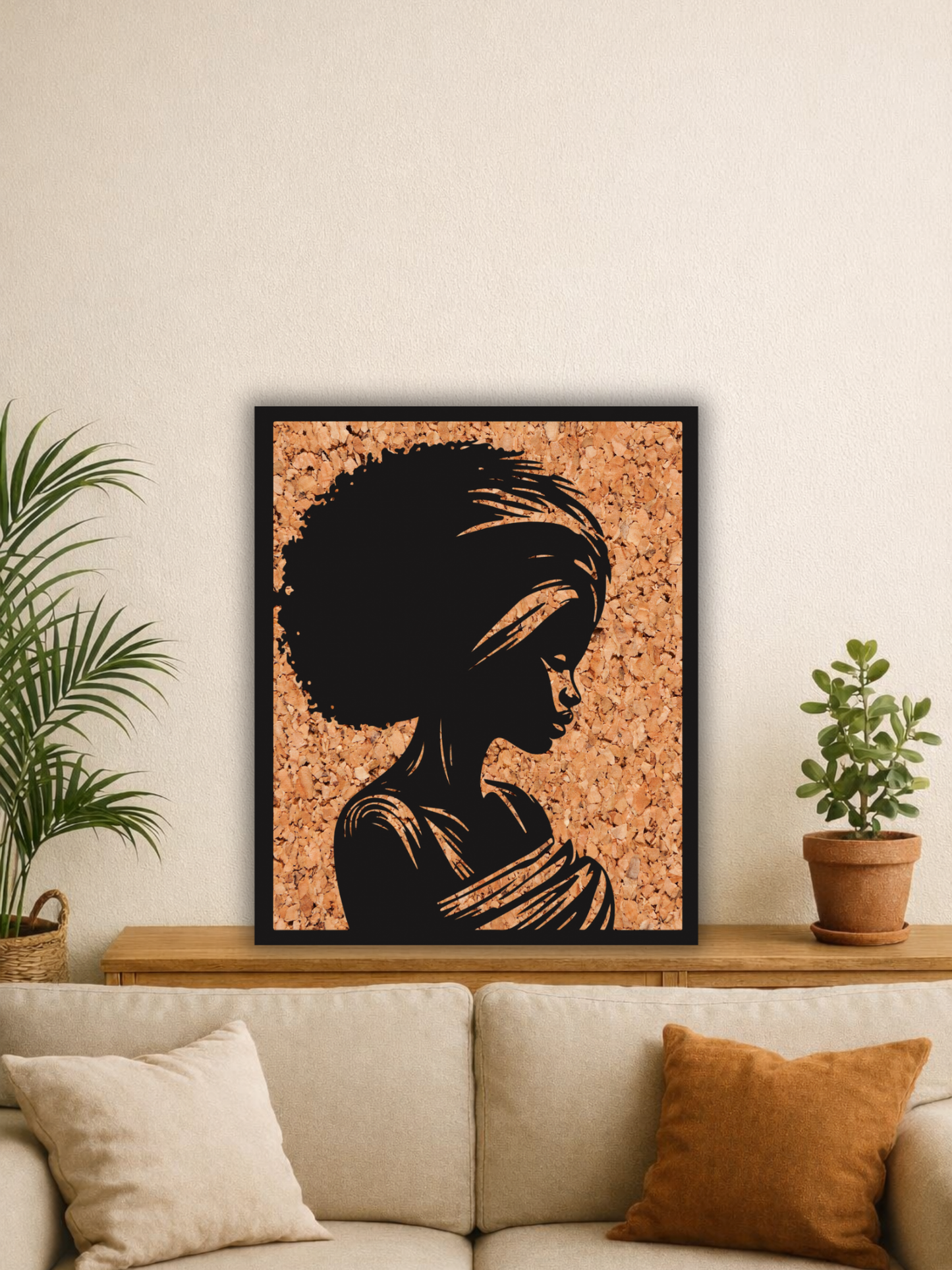“The Reserved” African Wall Art