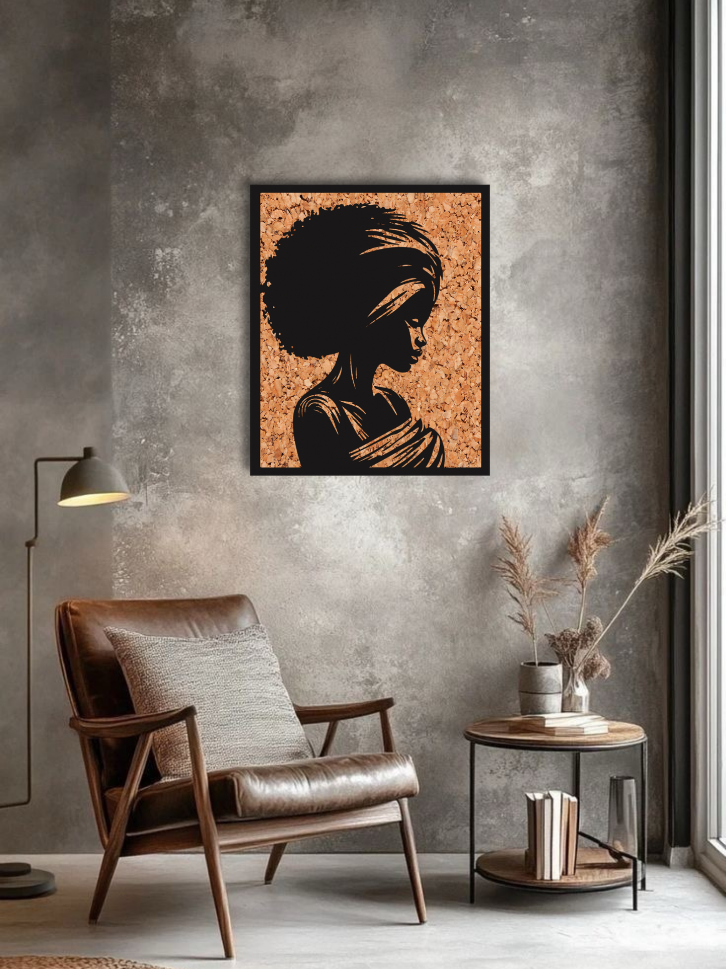 “The Reserved” African Wall Art