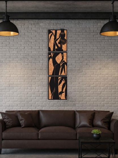 “The Carrier” African Wall Art