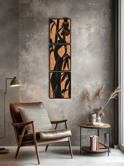 “The Carrier” African Wall Art