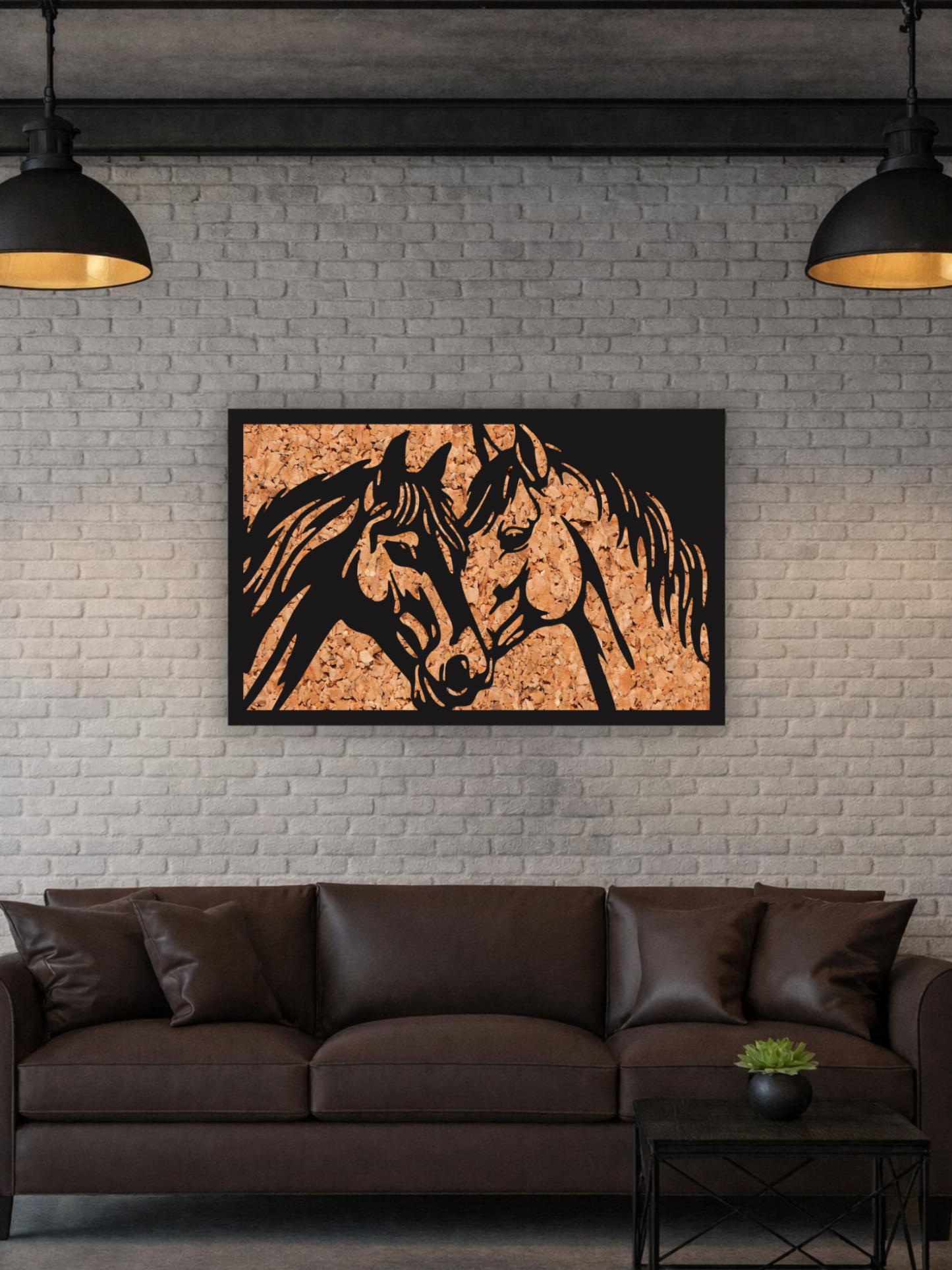 “Parallel Strength” Horses Wall Art