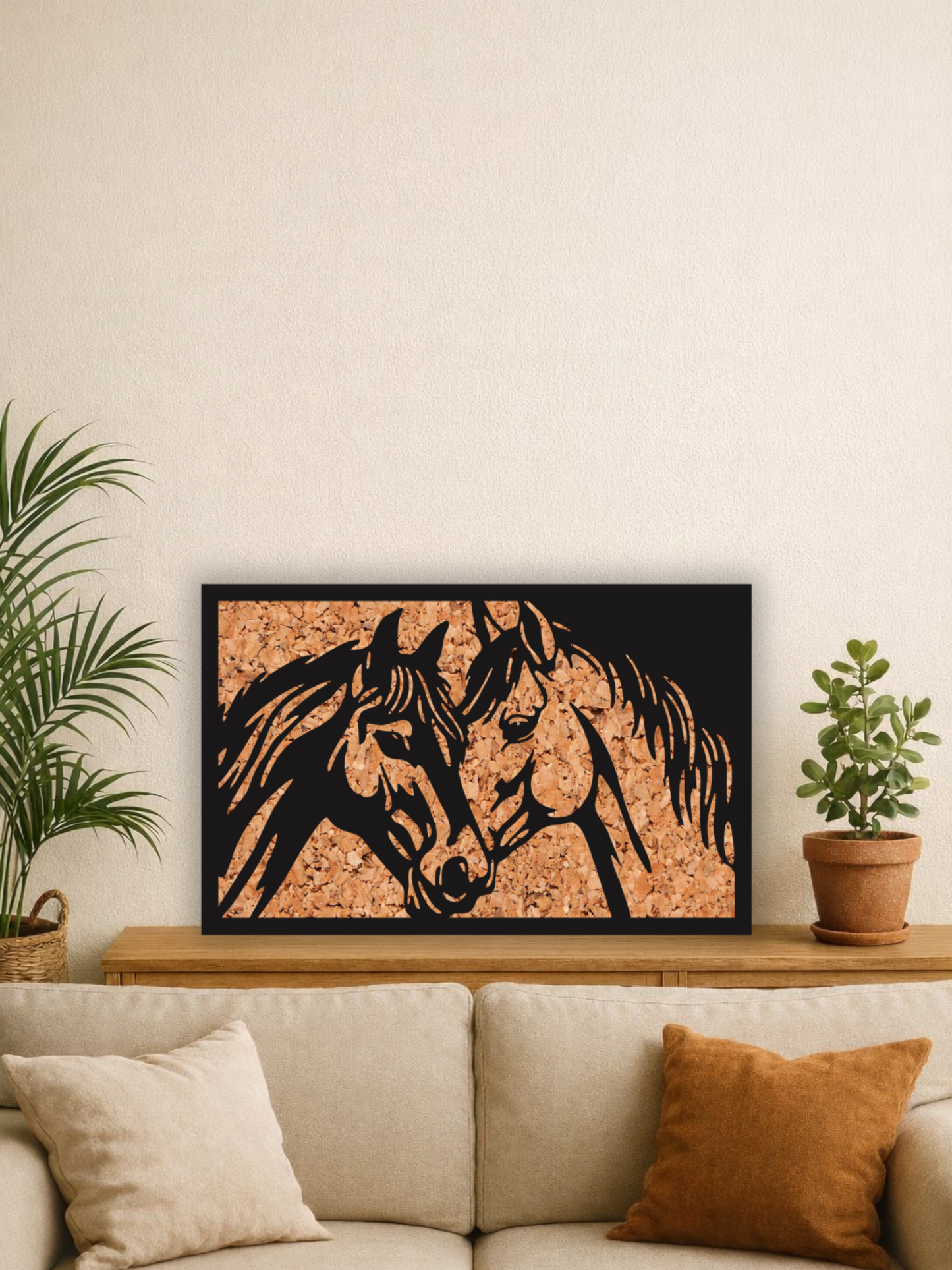 “Parallel Strength” Horses Wall Art