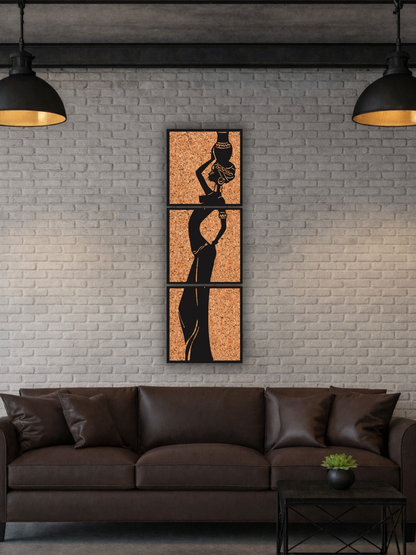 “The Carrier II” African Wall Art