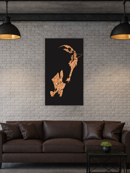 “Unbroken” Minimalist Horse Wall Art