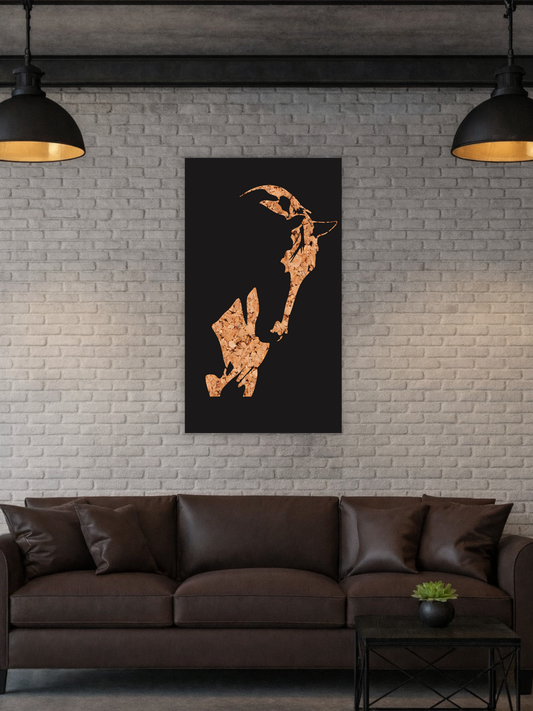 “Unbroken” Minimalist Horse Wall Art