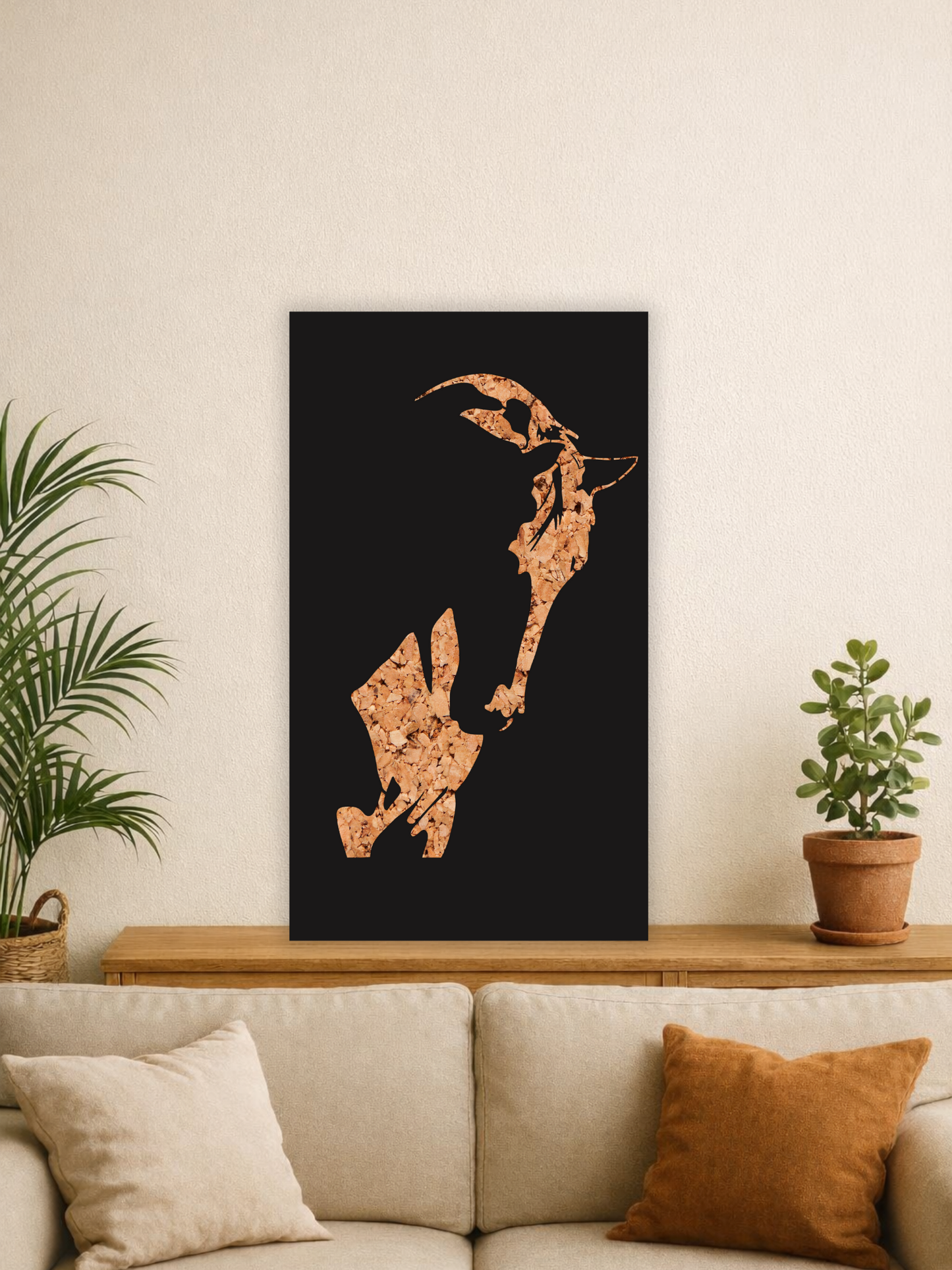 “Unbroken” Minimalist Horse Wall Art