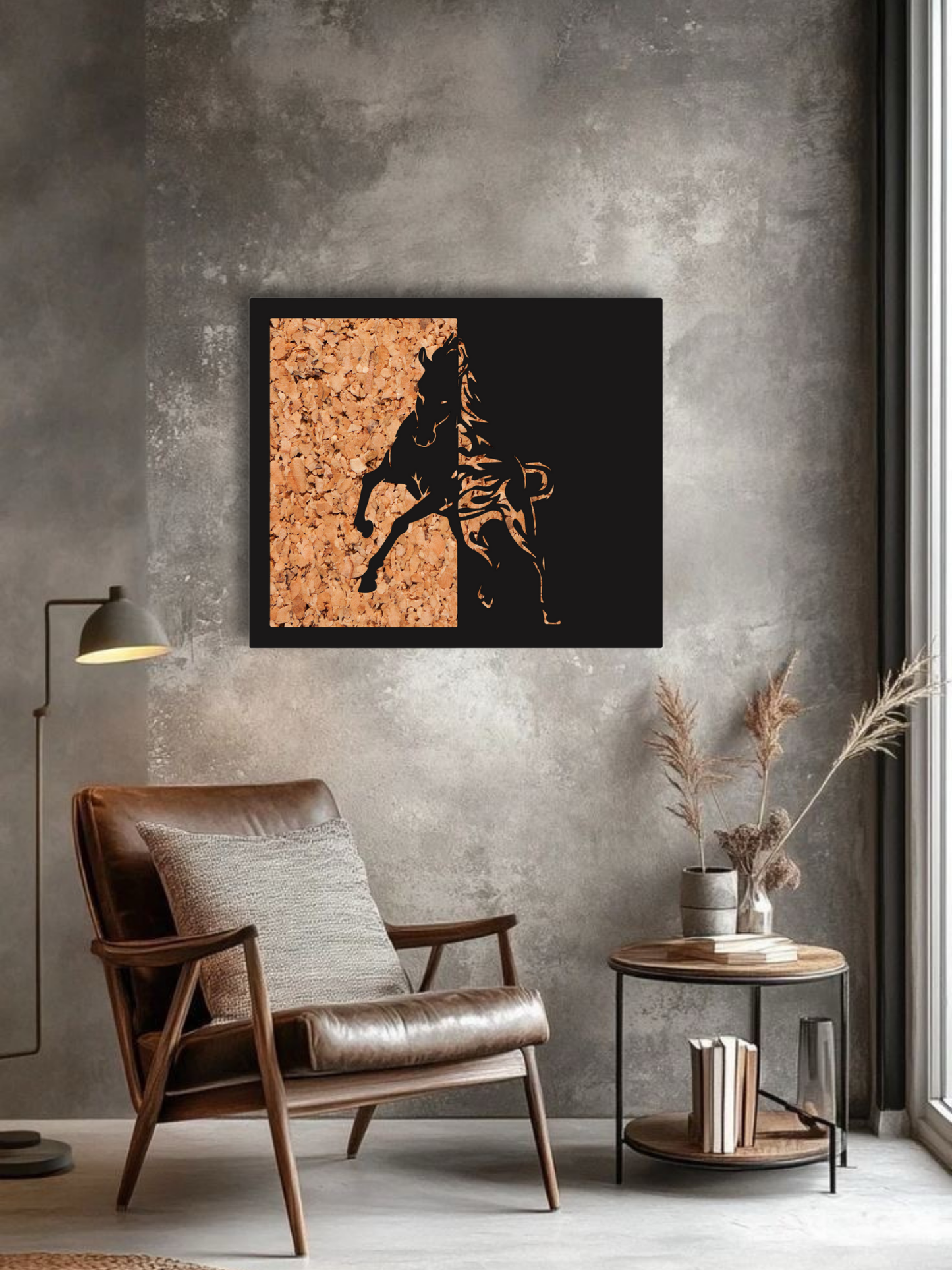 “Rising Stallion” Modern Horse Wall Art