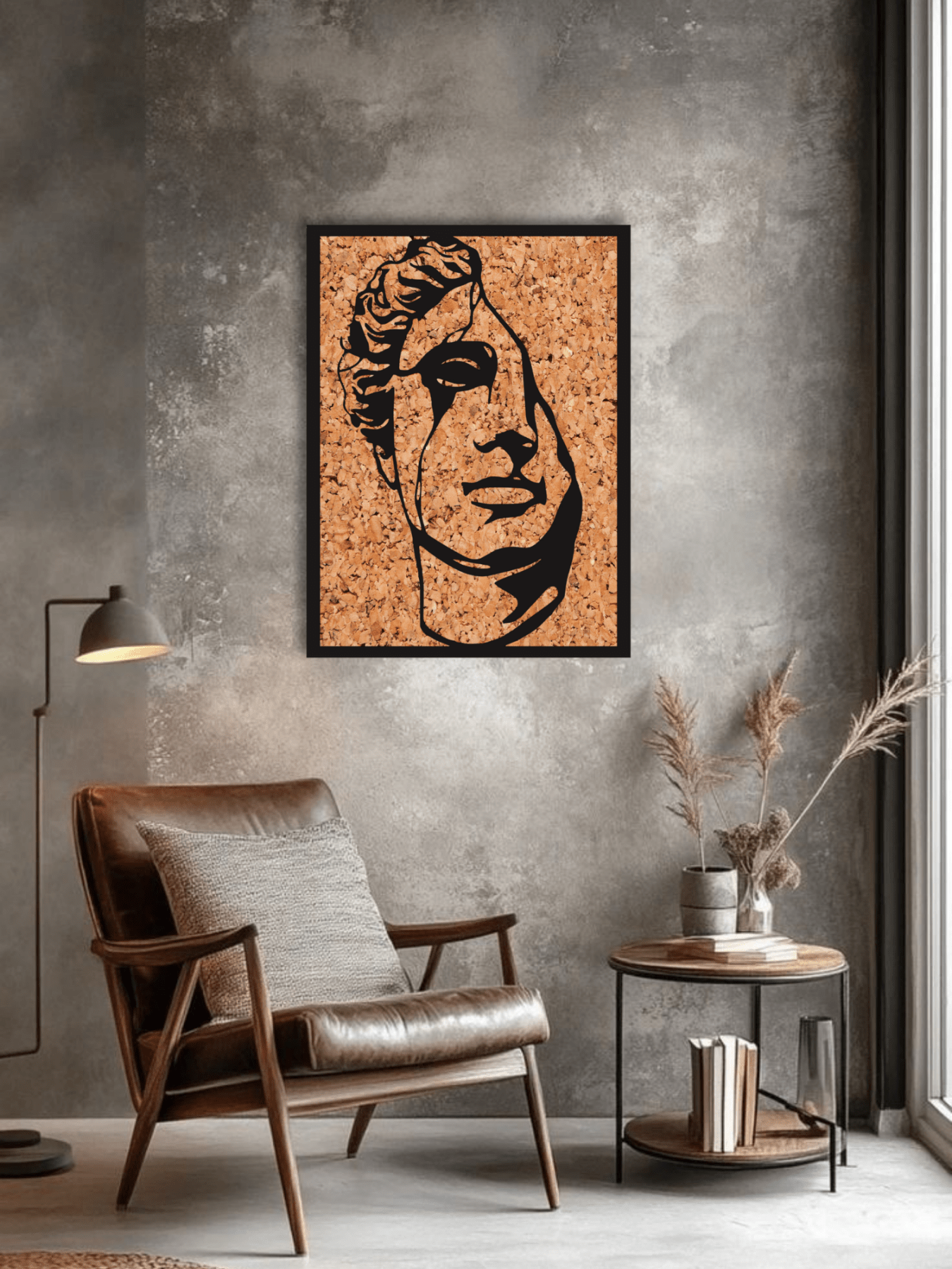 Alexander the Great Portrait Декоративно Пано за Стена - Deco Cut | Луксозен Метален Декор
