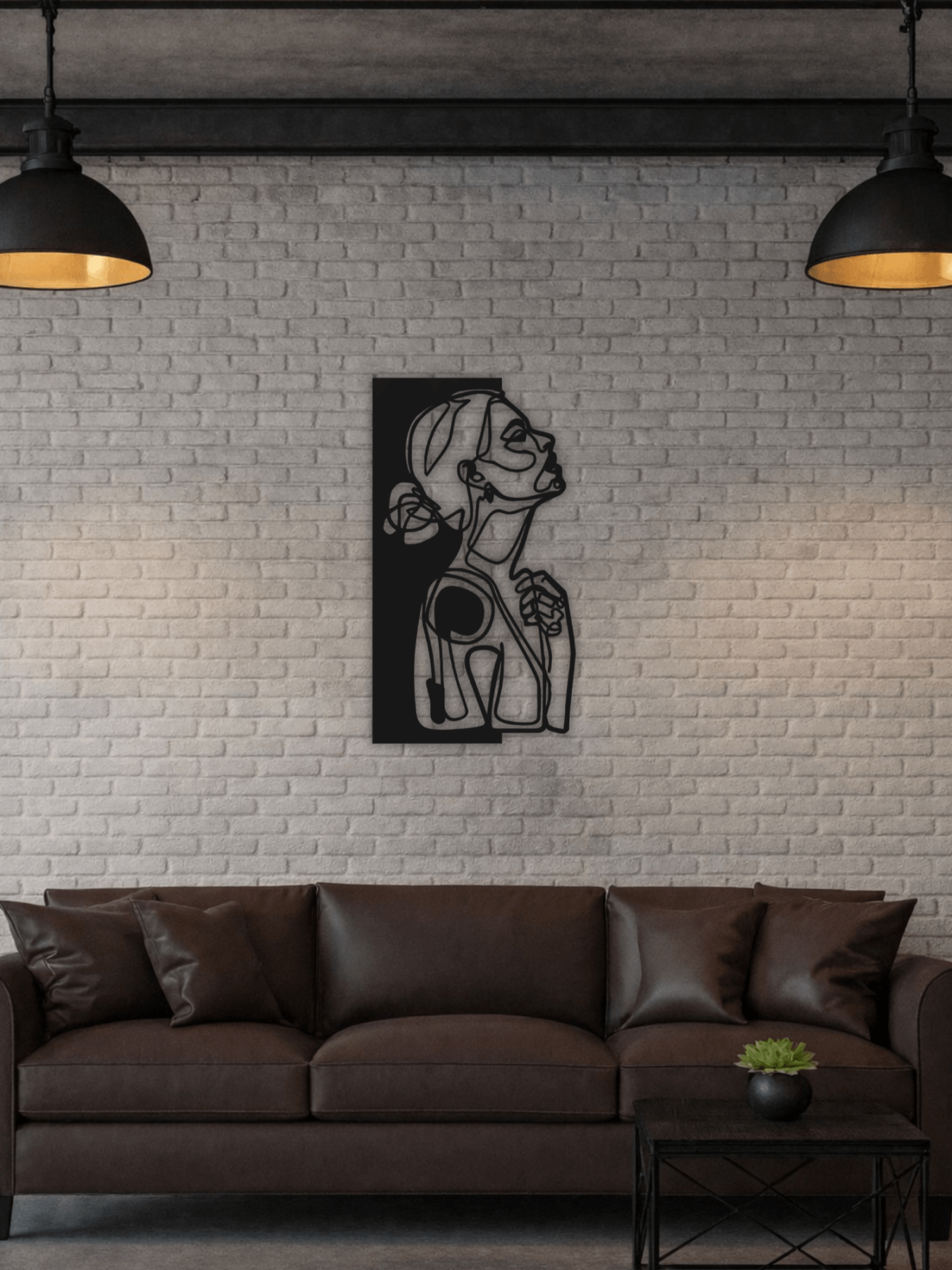 “Awakened” Абстрактно Декоративно Пано за Стена - Deco Cut | Луксозен Метален Декор