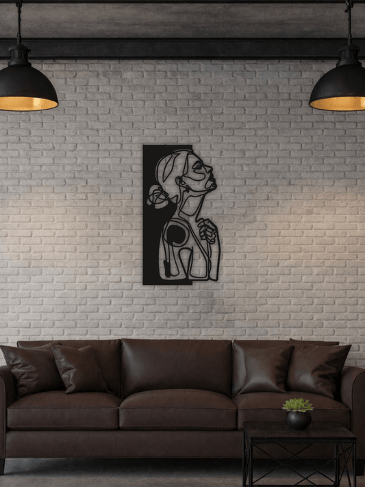 “Awakened” Абстрактно Декоративно Пано за Стена - Deco Cut | Луксозен Метален Декор