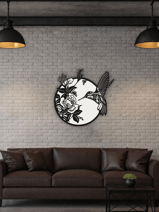 “Eternal Nectar” Декоративно Пано за Стена - Deco Cut | Луксозен Метален Декор