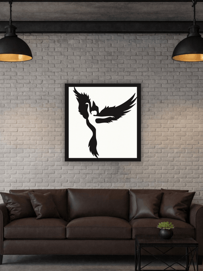 “Guardian Angel” Декоративно Пано за Стена - Deco Cut | Луксозен Метален Декор