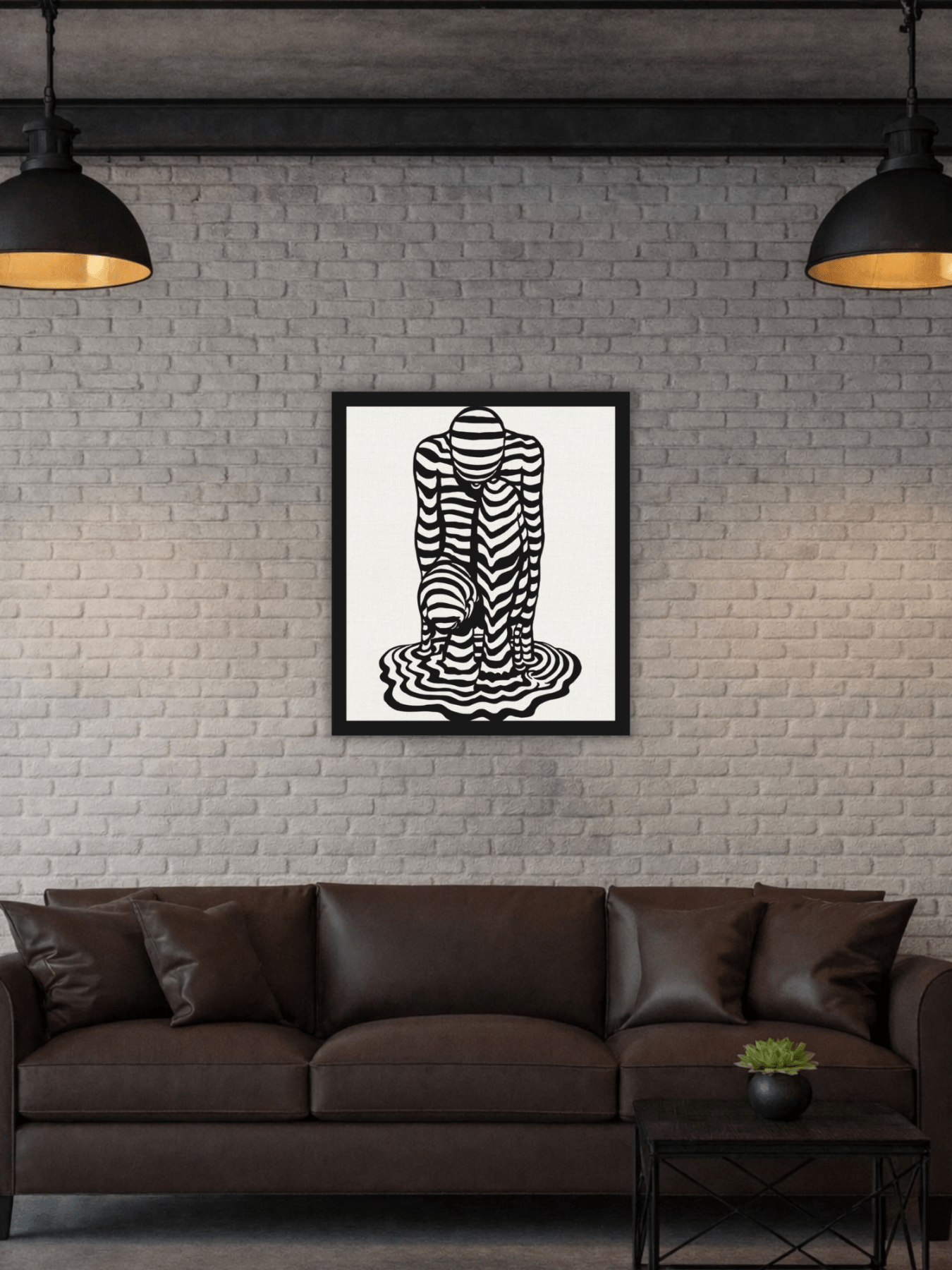“Inner Weight” Декоративно Пано за Стена - Deco Cut | Луксозен Метален Декор