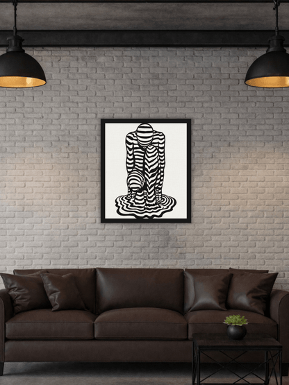 “Inner Weight” Декоративно Пано за Стена - Deco Cut | Луксозен Метален Декор