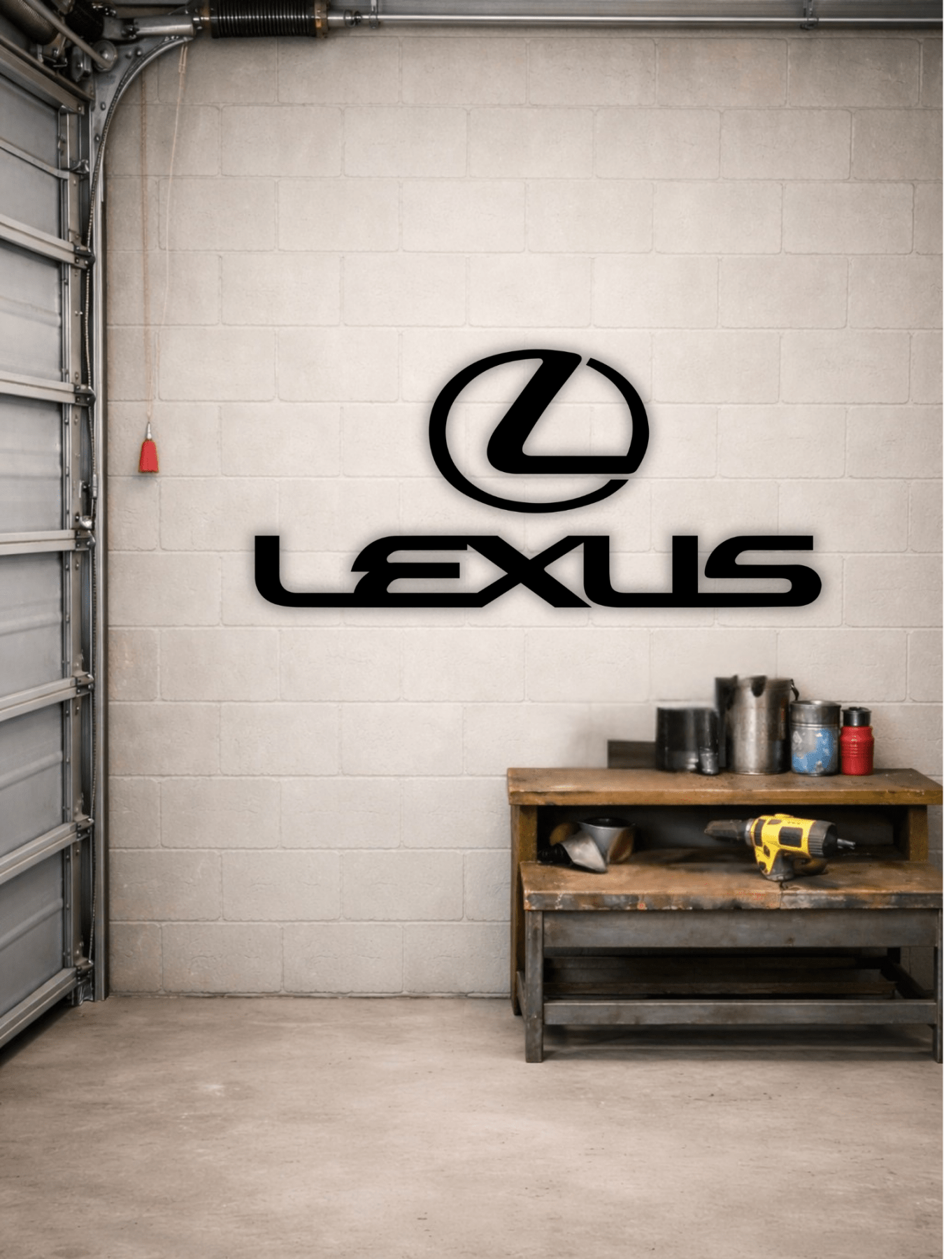 Lexus Лого Декоративно Пано - Deco Cut | Луксозен Метален Декор